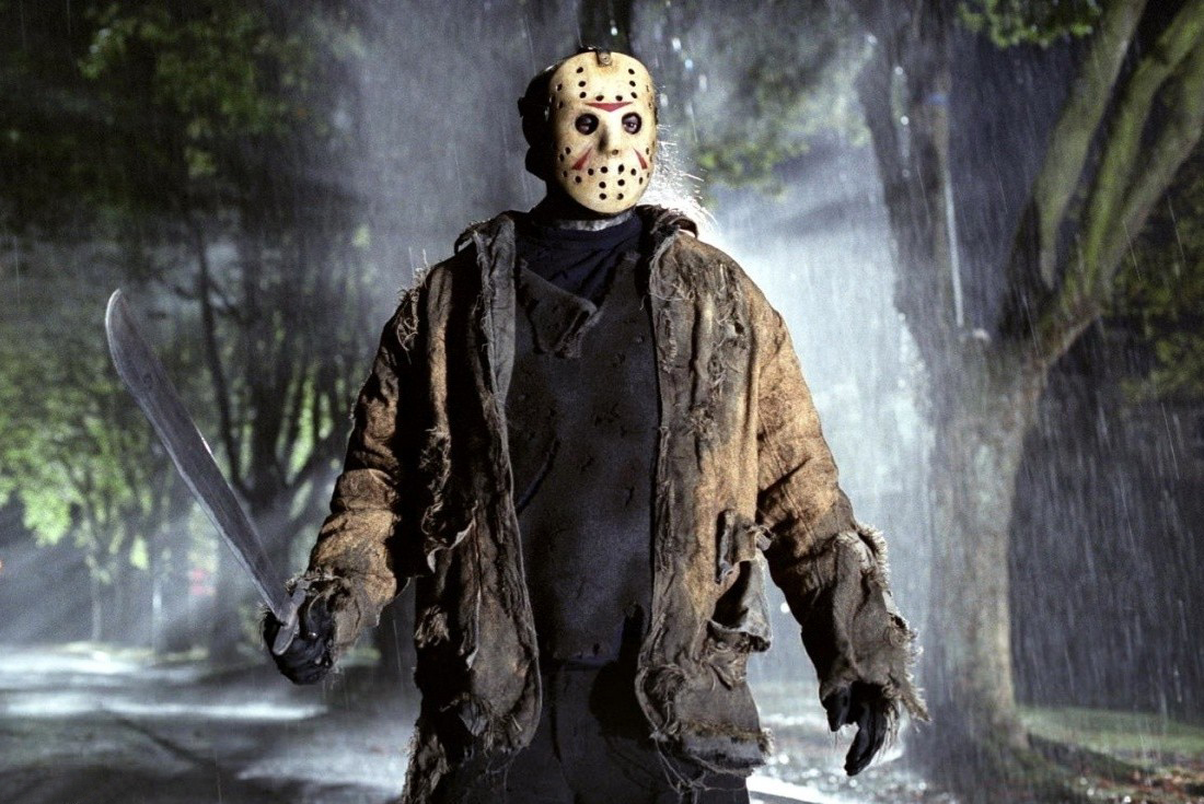 Jason with a machette