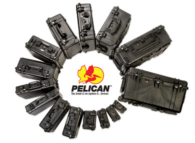Pelican Cases and Logo