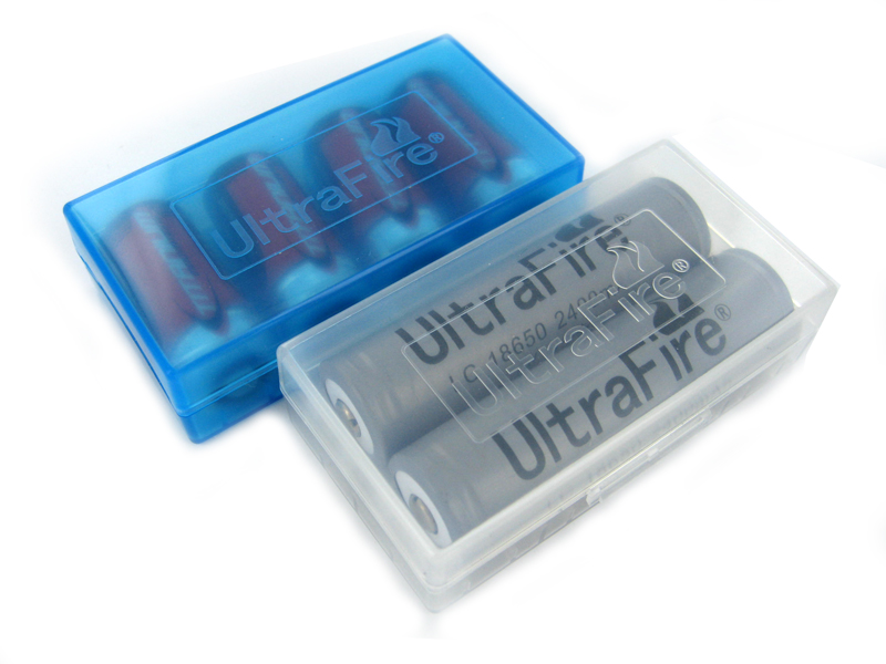 UltraFire 18650 Batteries in a battery case